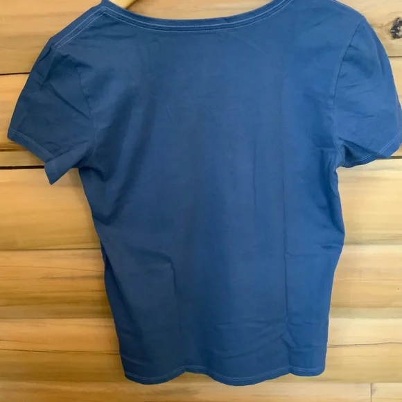 Calling All Cat Lovers! Life Is Good Women’s V-neck Tee - Medium - Picture 3 of 4